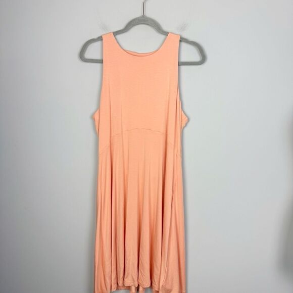 ATHLETA | Santorini Thera A-Line Swing Dress in Cactus Peach Women’s Size Large - Picture 3 of 9